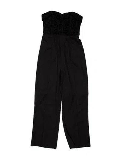 Pre-owned Ted Baker Strapless Jumpsuit W/ Tags In Black