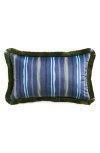 Ted Baker Stripe Accent Pillow In Blue