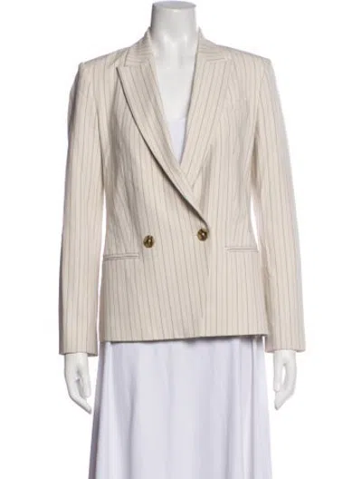 Pre-owned Ted Baker Striped Blazer In Pink