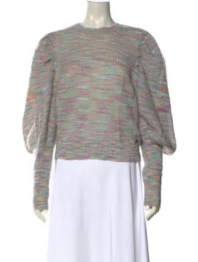 Pre-owned Ted Baker Striped Crew Neck Sweater In Multi