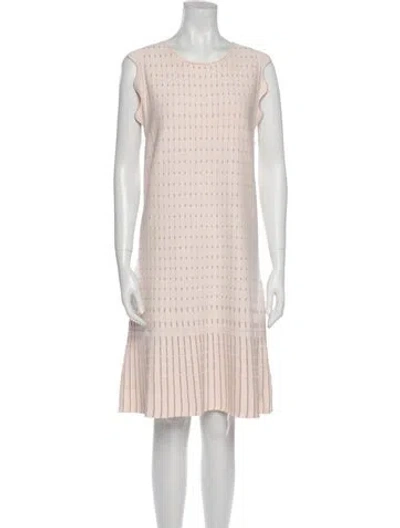 Pre-owned Ted Baker Striped Knee-length Dress