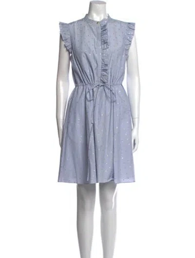 Pre-owned Ted Baker Striped Mini Dress