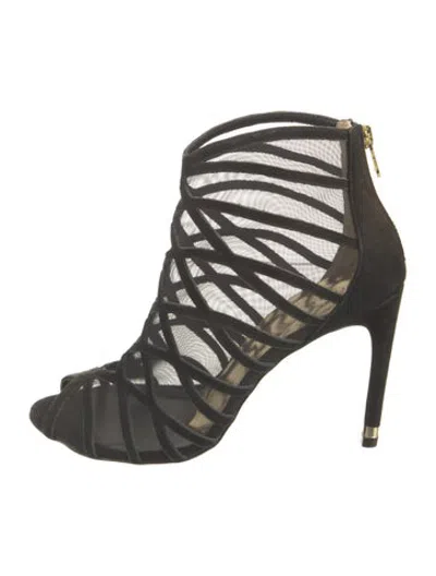 Pre-owned Ted Baker Suede Pumps In Black