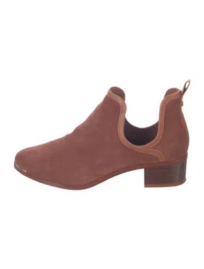 Pre-owned Ted Baker Suede Pumps In Brown