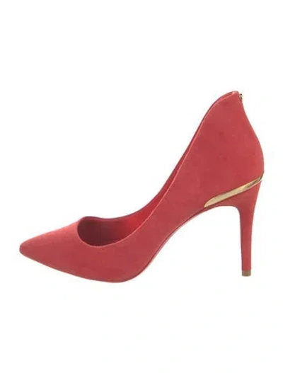 Pre-owned Ted Baker Suede Pumps In Pink