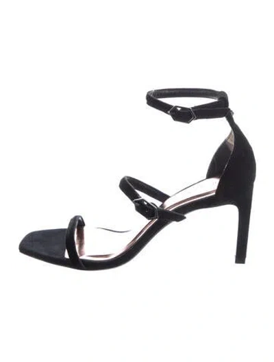 Pre-owned Ted Baker Suede Sandals In Blue