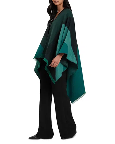 Ted Baker Suffia Buckled Poncho In Green