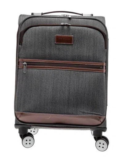 Pre-owned Ted Baker Suitcase In Gray