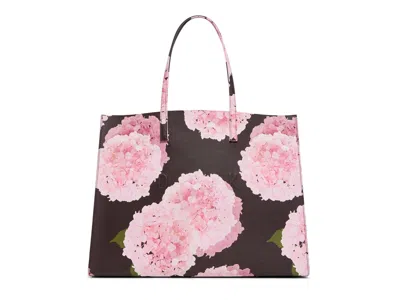 Ted Baker Sukicon Tote In Dark Brown/pink