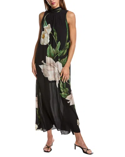 Ted Baker Summer Soiree Dress In Black