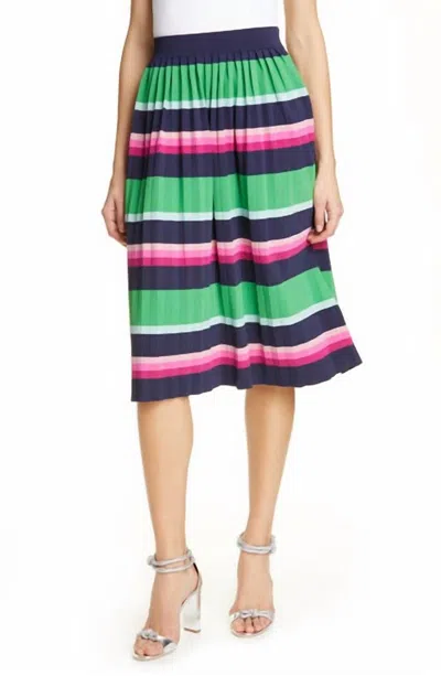 Ted Baker Supernatural Stripe Knit Skirt In Multicolor