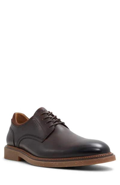 Ted Baker Swanley Plain Toe Derby In Brown