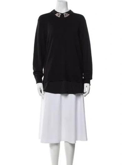 Pre-owned Ted Baker Sweater In Black