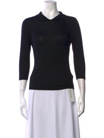 Pre-owned Ted Baker Sweater In Blue