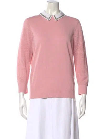 Pre-owned Ted Baker Sweater In Pink