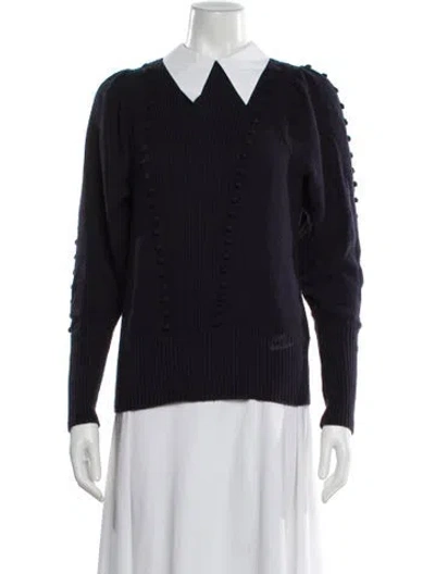 Pre-owned Ted Baker Sweater In Purple