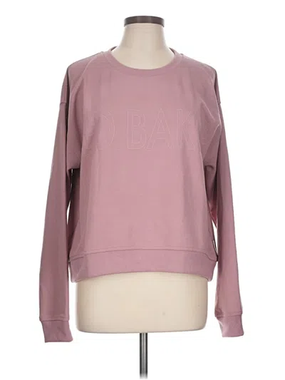 Pre-owned Ted Baker Sweatshirt In Pink