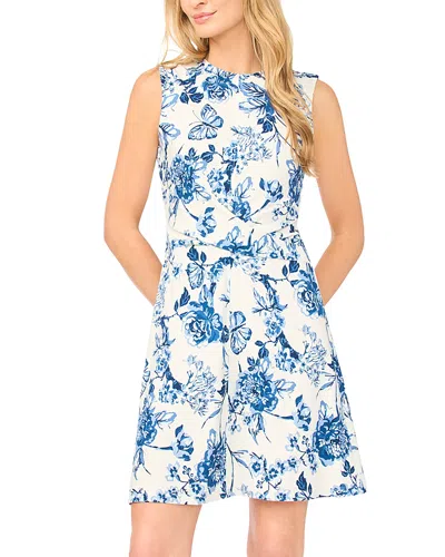 Ted Baker Tanya Cross Waist Mini Dress In White