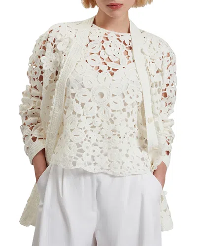 Ted Baker Tarli Crochet Effect Cardigan