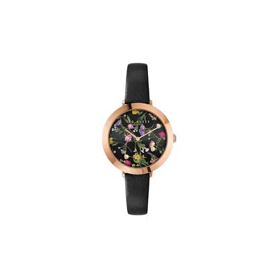 Ted Baker Tb Fashion Ammy Fashion Watch In Black