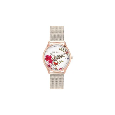 Ted Baker Tb Fashion Belgravia Ladies Watch In Gold