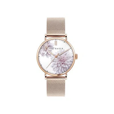 Ted Baker Tb Fashion Phylipa Fashion Ladies Watch In Neutral