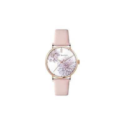Ted Baker Tb Fashion Phylipa Fashion Ladies Watch In Pink