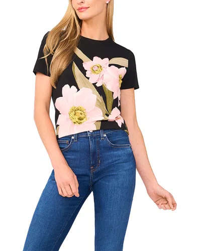 Ted Baker Tb Hibiscus Tee In Black