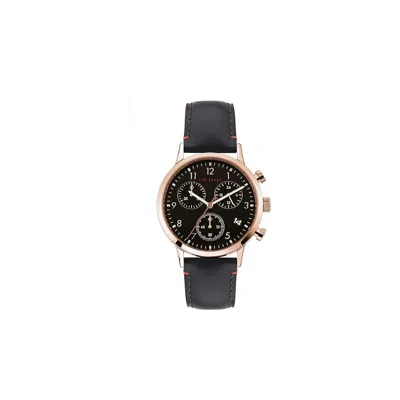 Ted Baker Tb Timeless Cosmop Mens Watch In Black