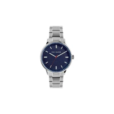 Ted Baker Tb Timeless Cosmop Mens Watch In Metallic