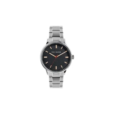 Ted Baker Tb Timeless Cosmop Mens Watch In Metallic