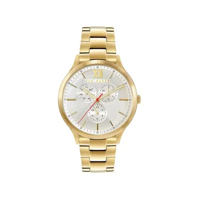 Ted Baker Tb Timeless Manhatt Mens Watch In Gold