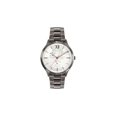 Ted Baker Tb Timeless Manhatt Mens Watch In Gray