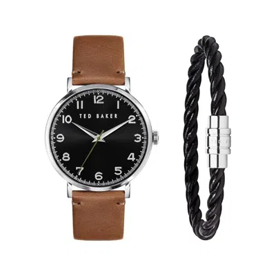 Ted Baker Tb Timeless Phylipa Gents Timeless Mens Watch In Brown