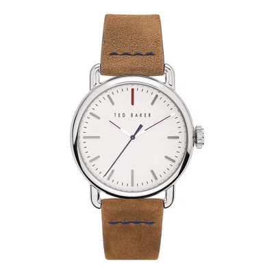 Ted Baker Tb Timeless Tomcol Mens Watch In Silver