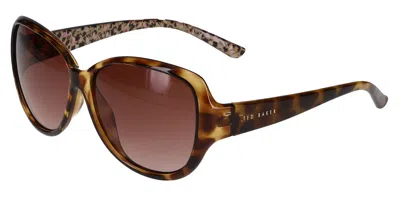 Ted Baker Tb1394 149 Women's Sunglasses Tortoiseshell Size 59 In Brown