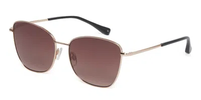 Ted Baker Tb1522 Ariel 400 Women's Sunglasses Gold Size 59