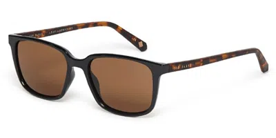 Ted Baker Tb1529 Farley 001 Men's Sunglasses Black Size 53