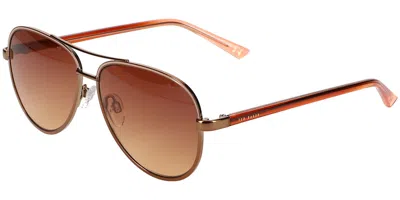Ted Baker Tb1644 404 Women's Sunglasses Brown Size 56