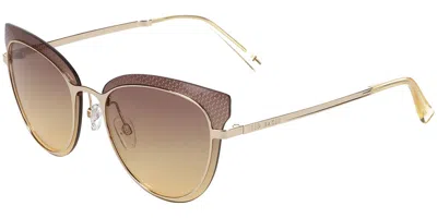 Ted Baker Tb1656 325 Women's Sunglasses Gold Size 64
