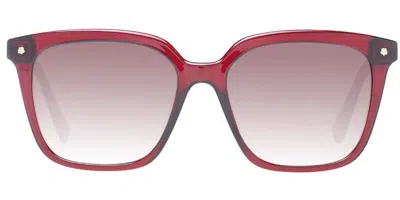 Ted Baker Tb1676 249 Men's Sunglasses Burgundy Size 53