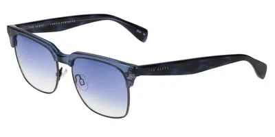 Ted Baker Tb1681 672 Men's Sunglasses Blue Size 54