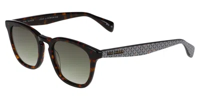 Ted Baker Tb1683 110 Men's Sunglasses Tortoiseshell Size 50 In Brown