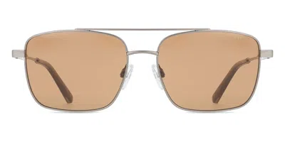 Ted Baker Tb1720 910 Men's Sunglasses Silver Size 56