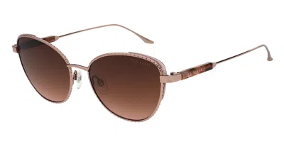 Ted Baker Tb1733 Laela 471 Women's Sunglasses Gold Size 54
