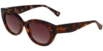 Ted Baker Tb1737 100 Women's Sunglasses Tortoiseshell Size 53 In Multi