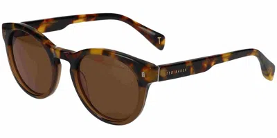 Ted Baker Tb1752 121 Men's Sunglasses Brown Size 51