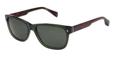 Ted Baker Tb1753 Dayton 599 Men's Sunglasses Green Size 58 In Multi