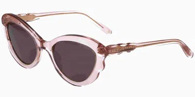 Ted Baker Tb1755 216 Women's Sunglasses Pink Size 53
