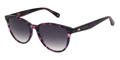 Ted Baker Tb1763 Flori 702 Women's Sunglasses Tortoiseshell Size 57 In Multi